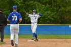 Baseball vs CGA  Wheaton College Baseball vs Coast Guard Academy during game one of the NEWMAC semi-finals playoffs. - (Photo by Keith Nordstrom) : Wheaton, baseball, NEWMAC